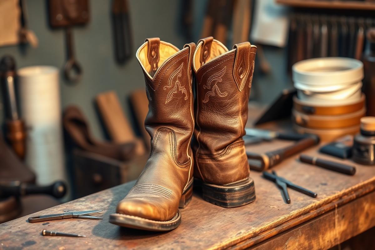Boot Repair at Dawsonario Co. in Westminster, Colorado